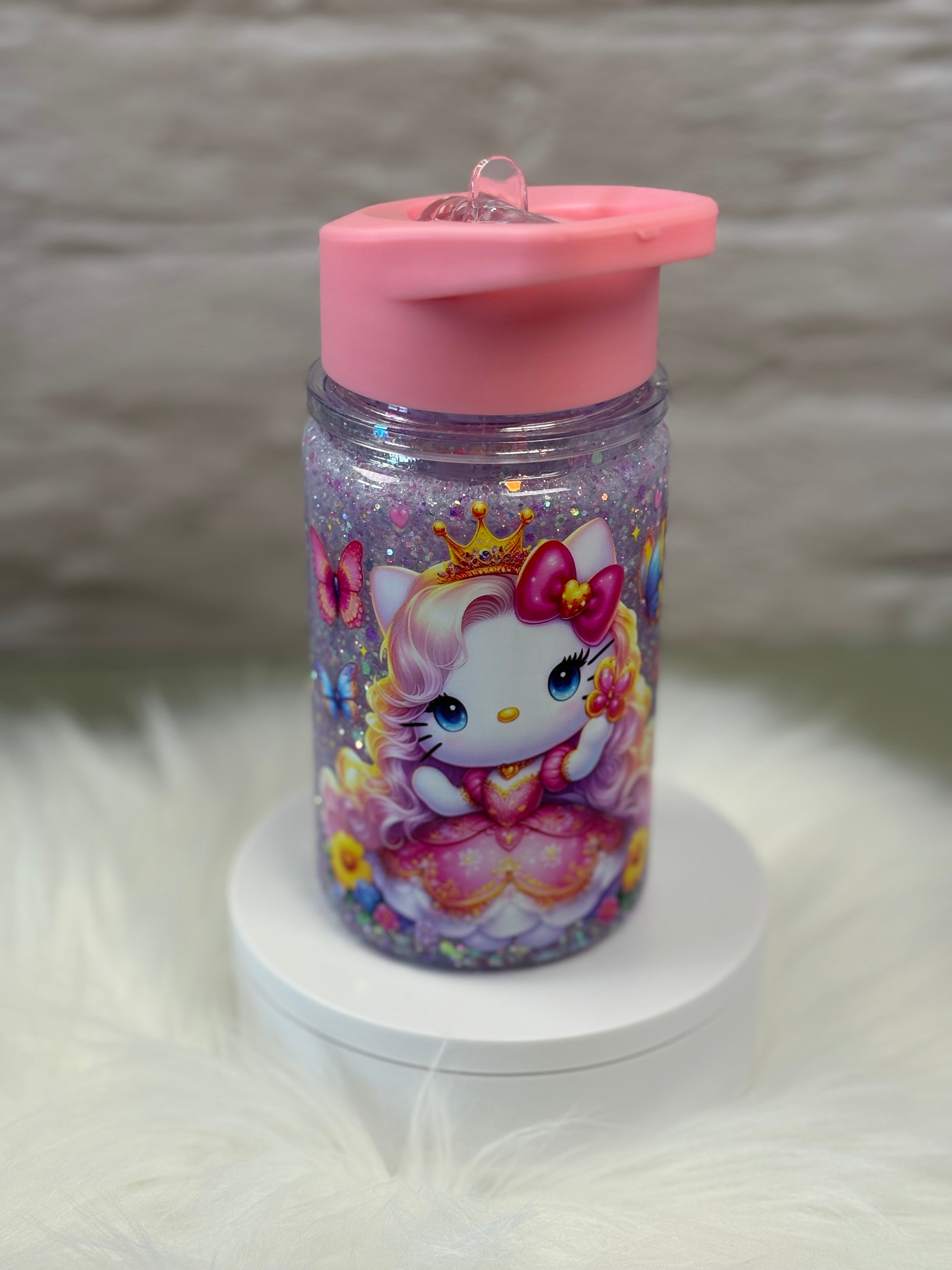 10oz Kids Acrylic Snow Globe Slow Flow
