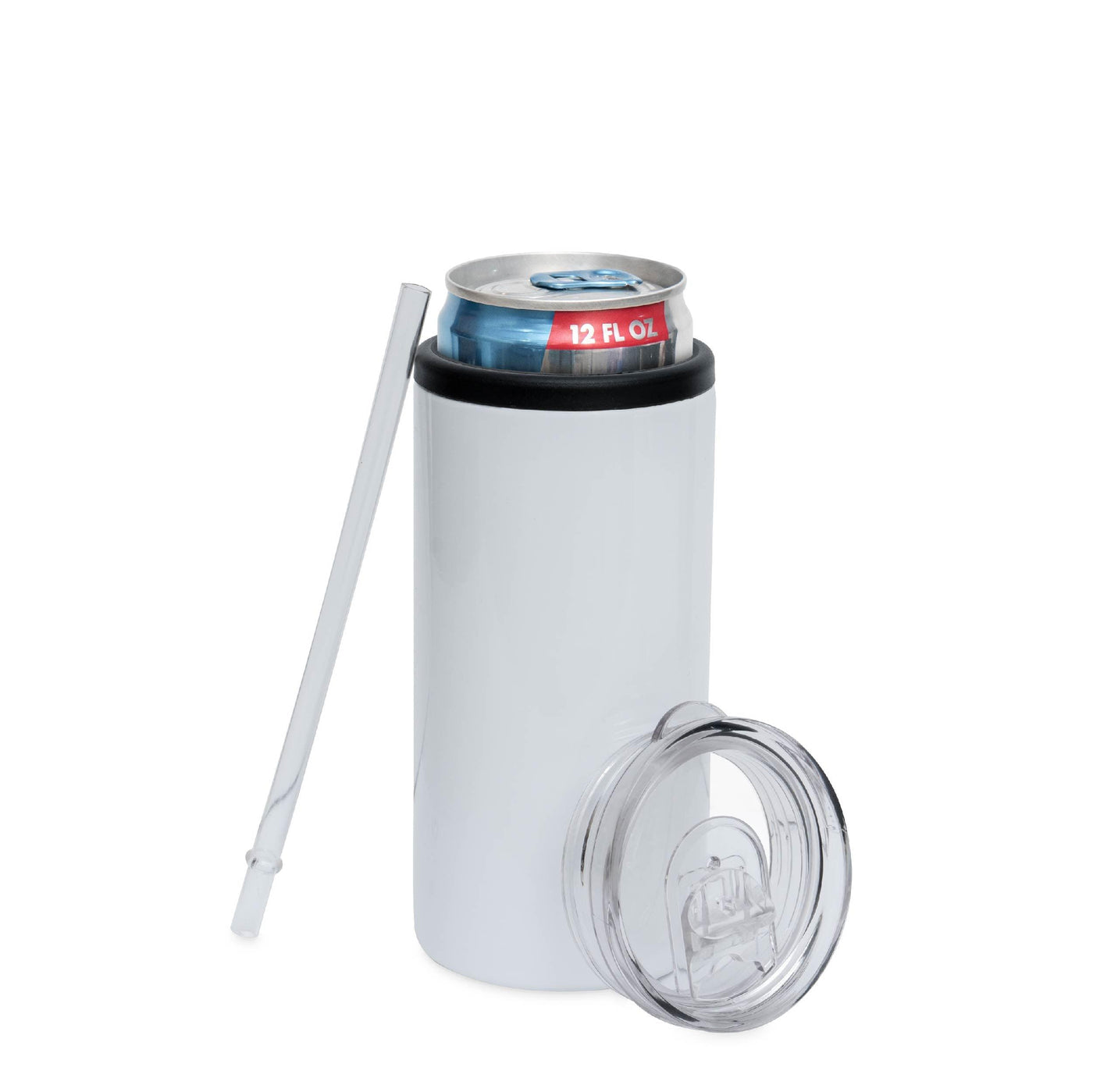 12oz Slim Duozie 2 in 1 Can Cooler