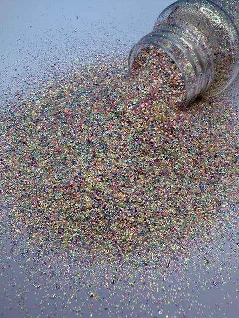 3D Bubble Glitter 11 - Rainbow