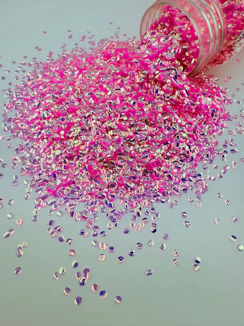 3D Bubble Glitter 17 - Pink