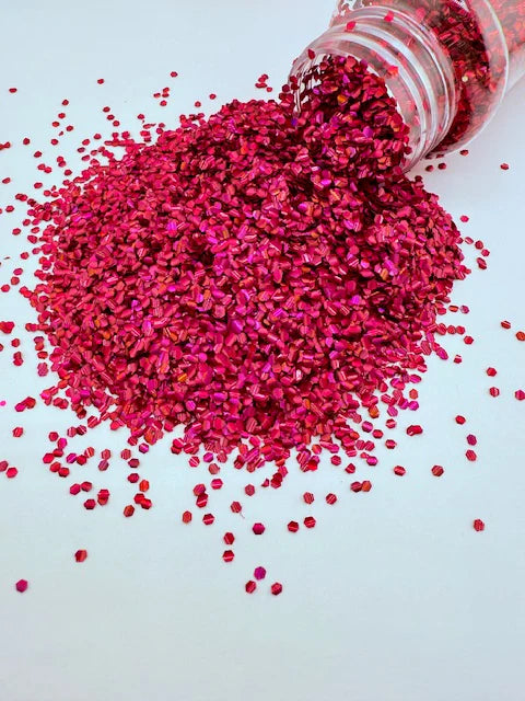 3D Pearl Glitter 19 - Pink and Yellow