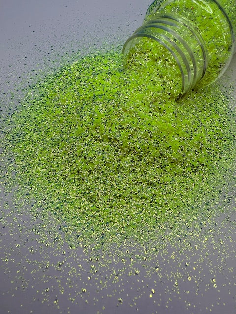 3D Bubble Glitter 9 - Pastel Yellow