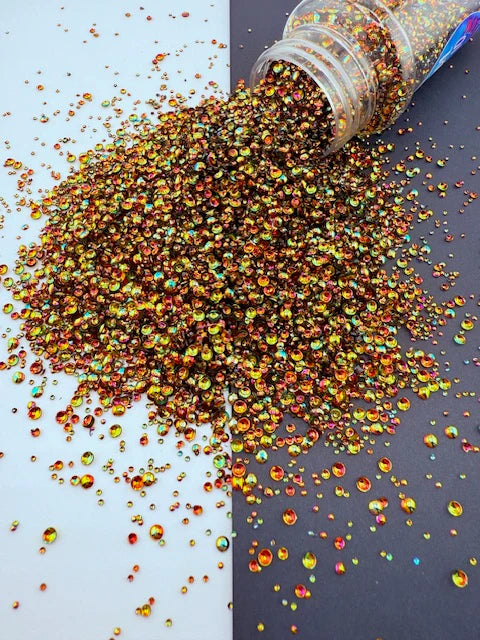 3D Pearl Glitter 10 - Pink Blue Gold Color Shift