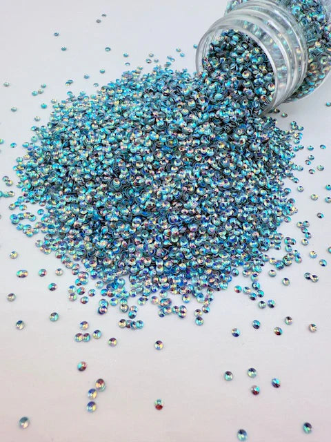 3D Pearl Glitter 3 - Blue Color Shift