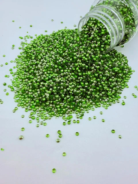 3D Pearl Glitter 7 - Green