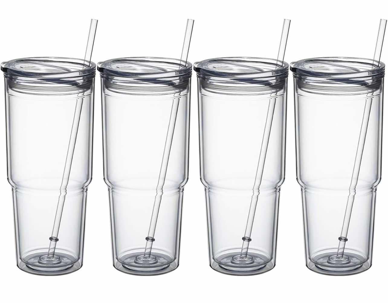 30oz Acrylic Non-Snowglobe Tumbler