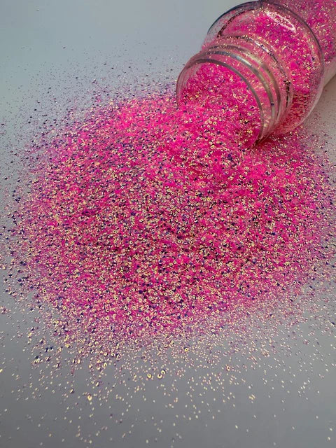 3D Bubble Glitter 10 - Baby Pink