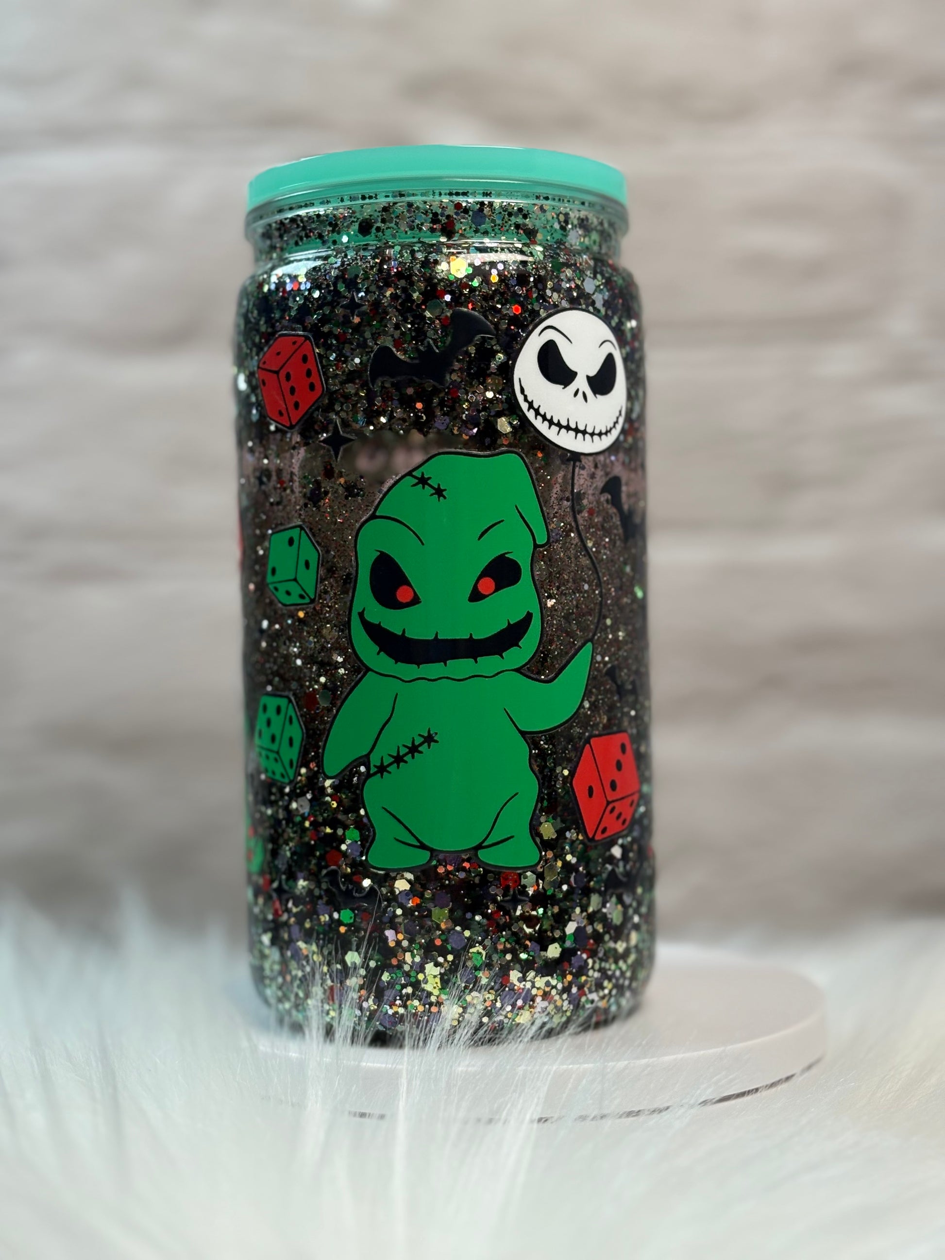 12oz Acrylic Snow Globe Fast Flow