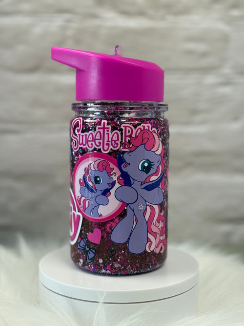 10oz Kids Acrylic Snow Globe Slow Flow