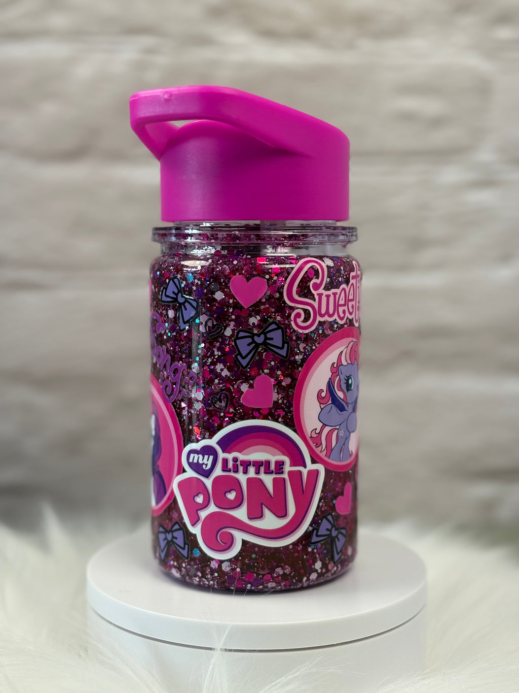 10oz Kids Acrylic Snow Globe Slow Flow