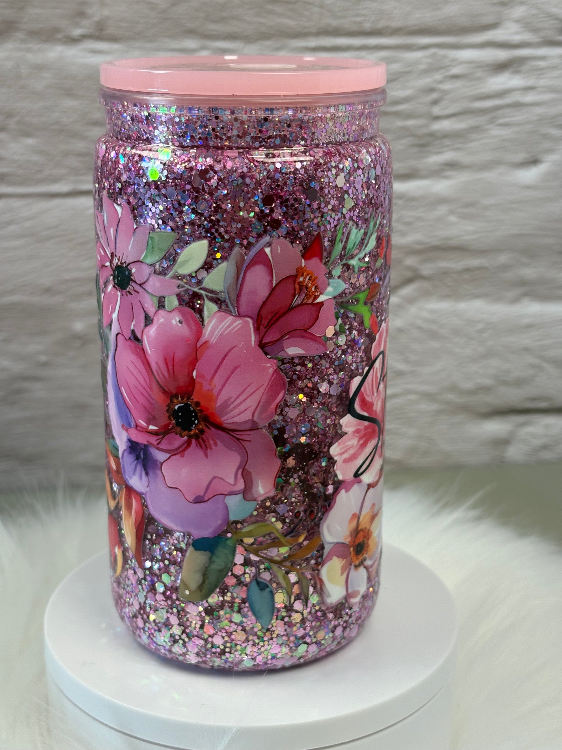12oz Acrylic Snow Globe Slow Flow