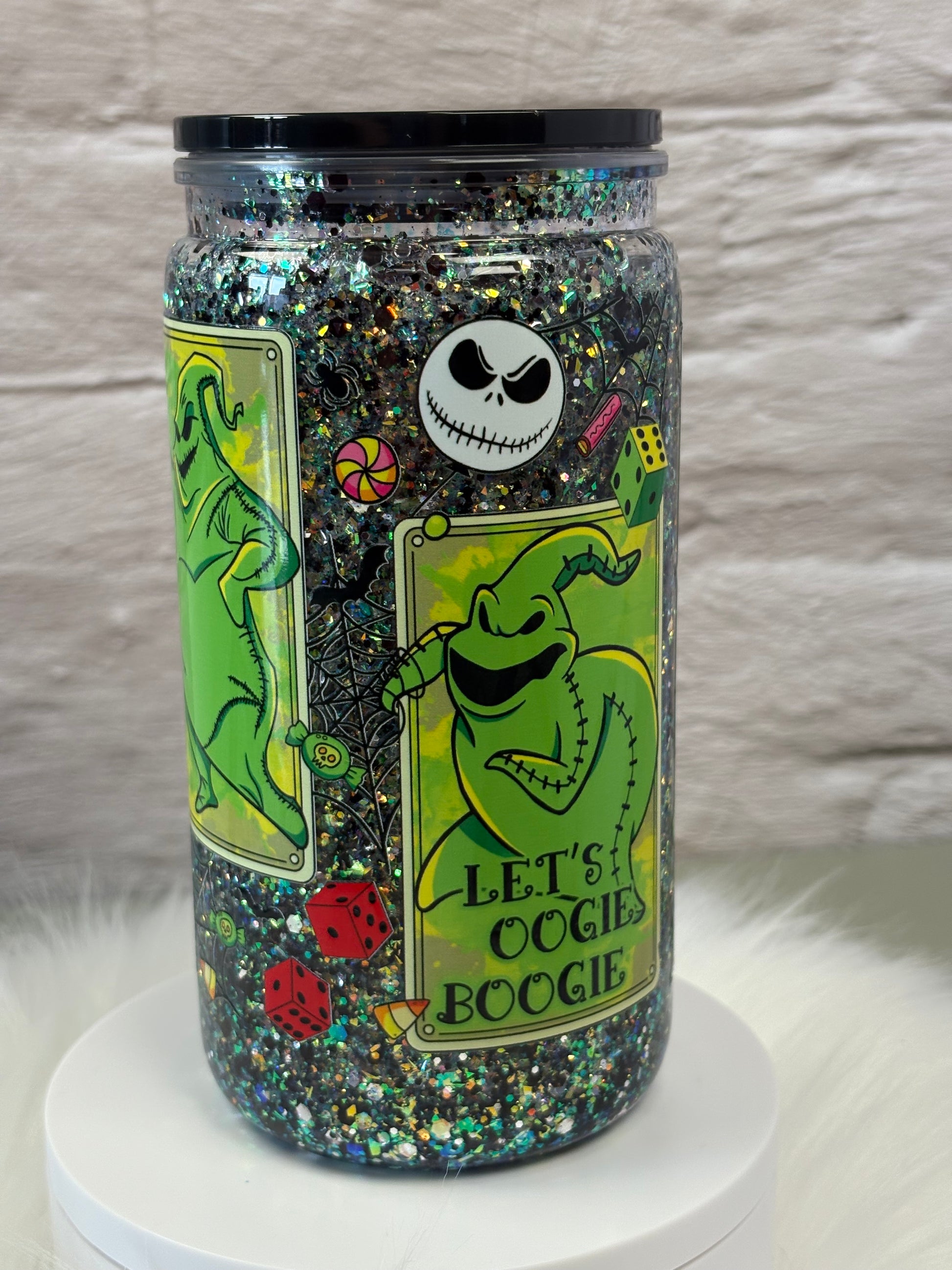 12oz Acrylic Snow Globe Fast Flow