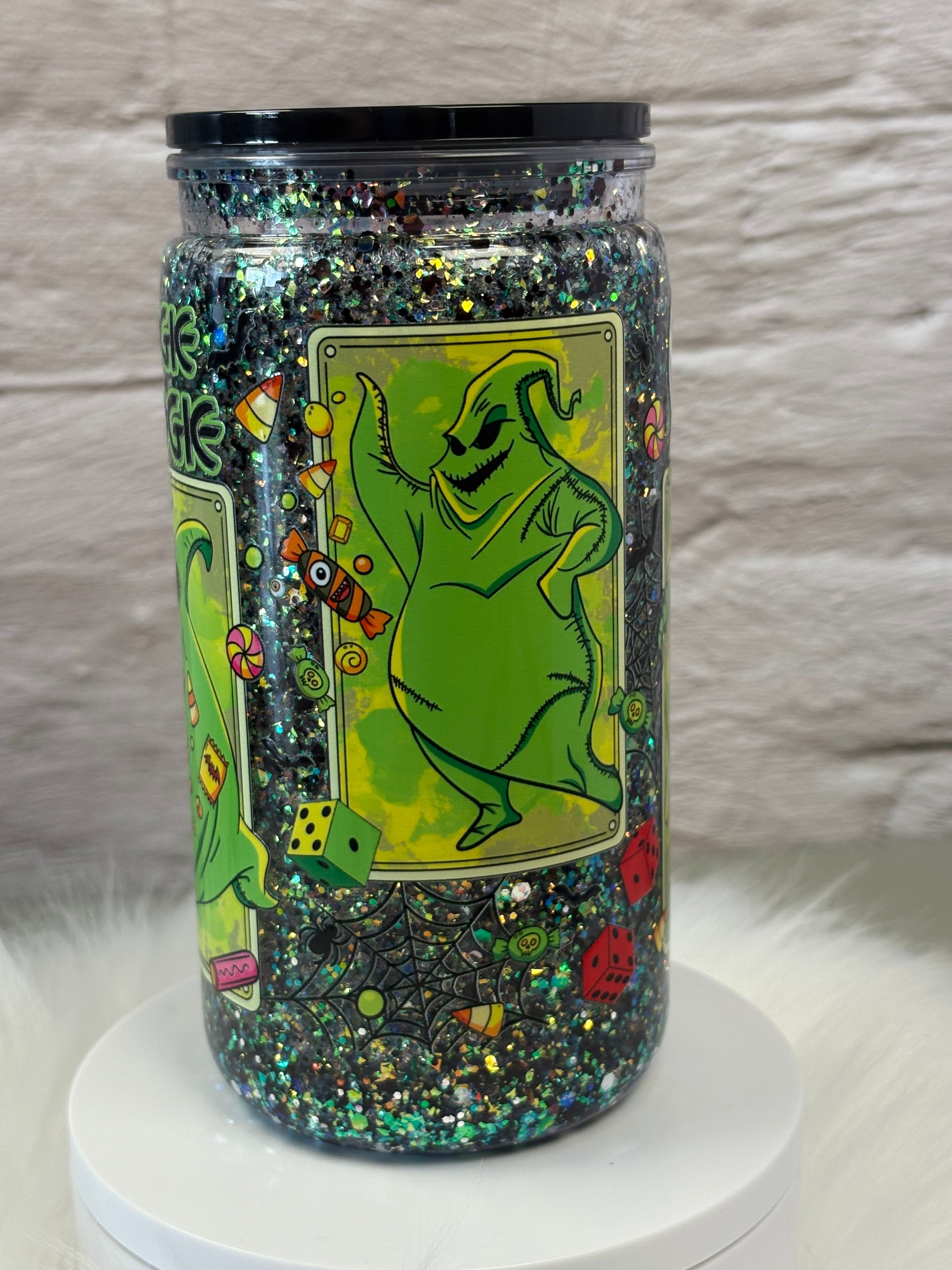12oz Acrylic Snow Globe Fast Flow