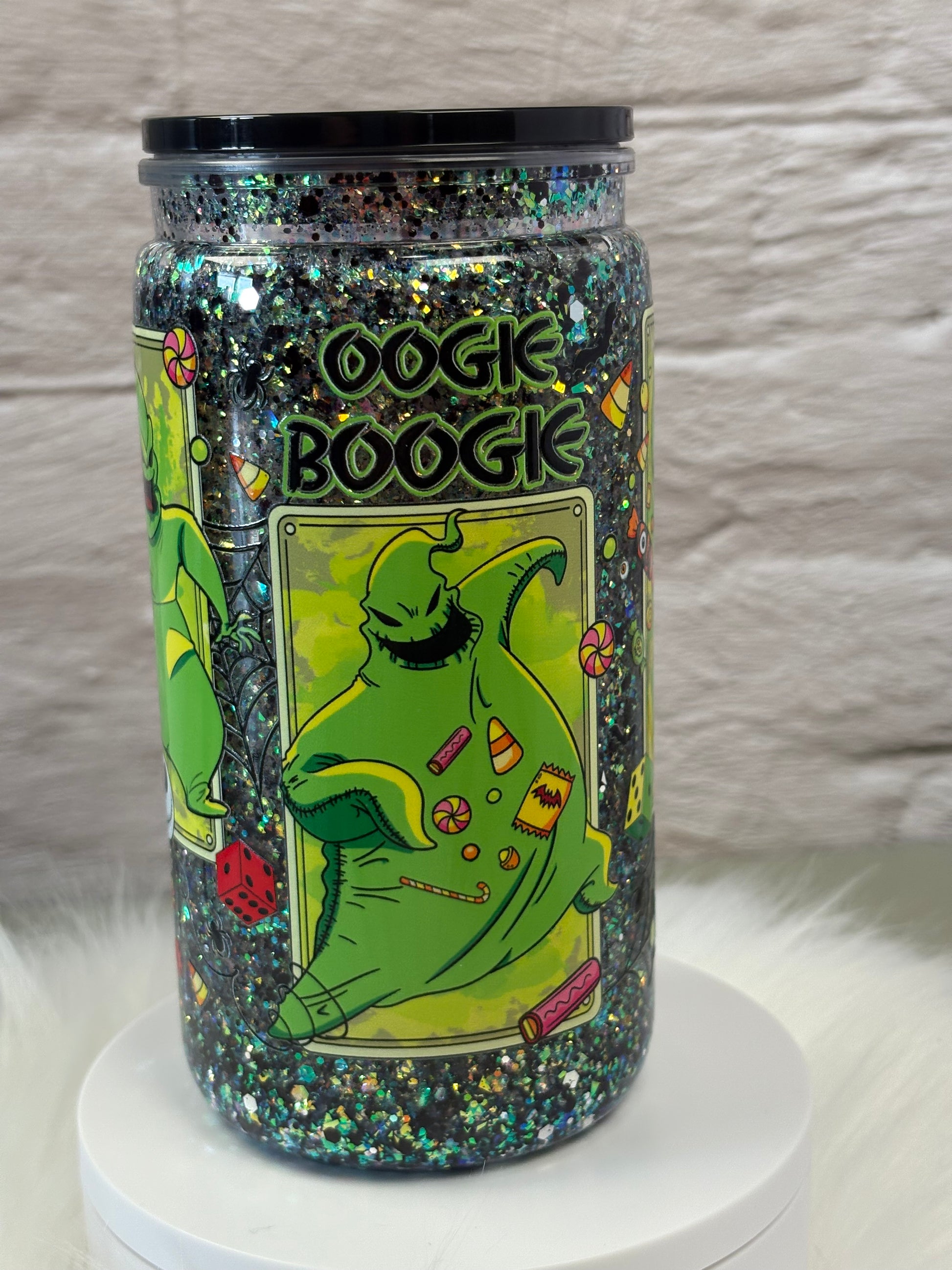 12oz Acrylic Snow Globe Fast Flow