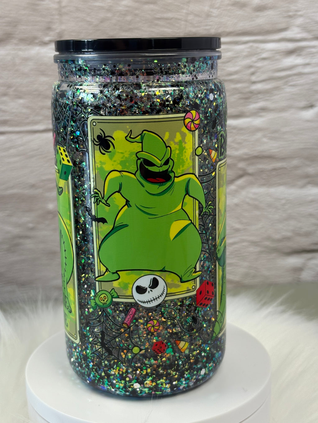 12oz Acrylic Snow Globe Fast Flow