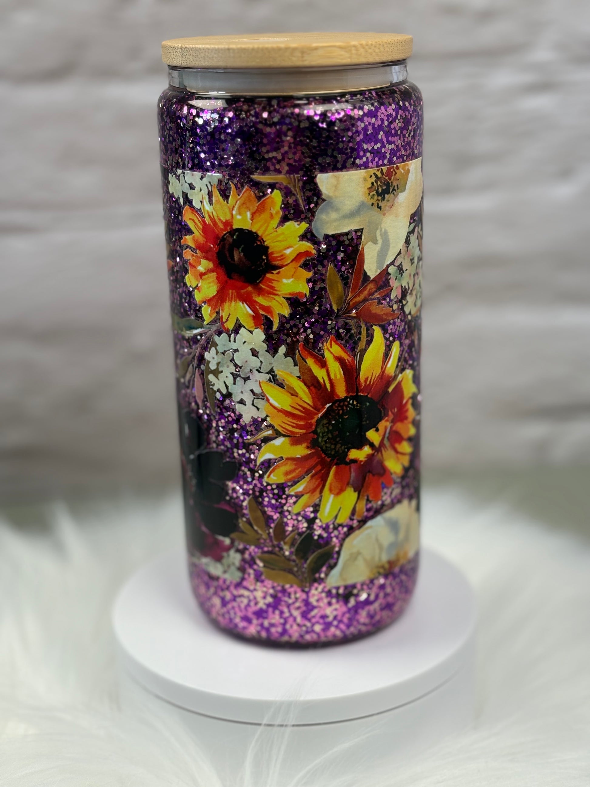 16oz Glass Snow Globe Fast Flow