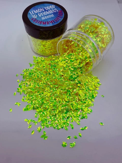 Lemon Drop 3D Rhombus