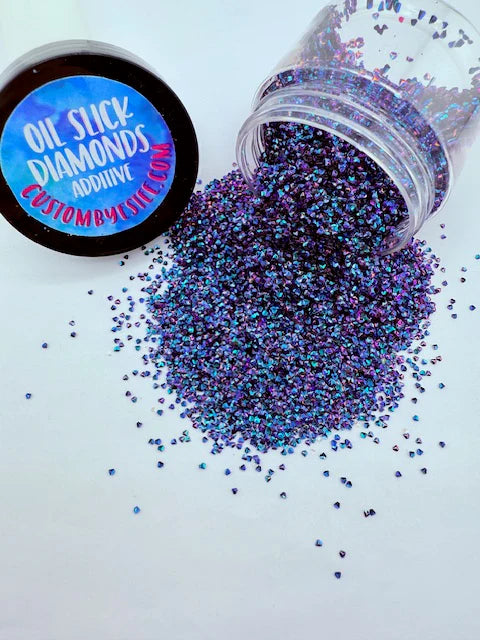 Oil Slick Galaxy Diamonds