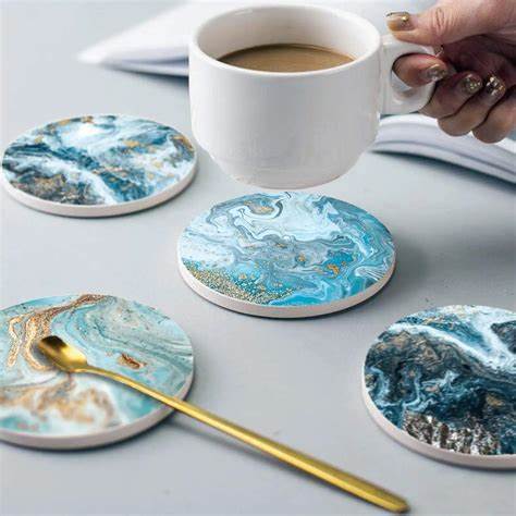 Ceramic Table Coasters
