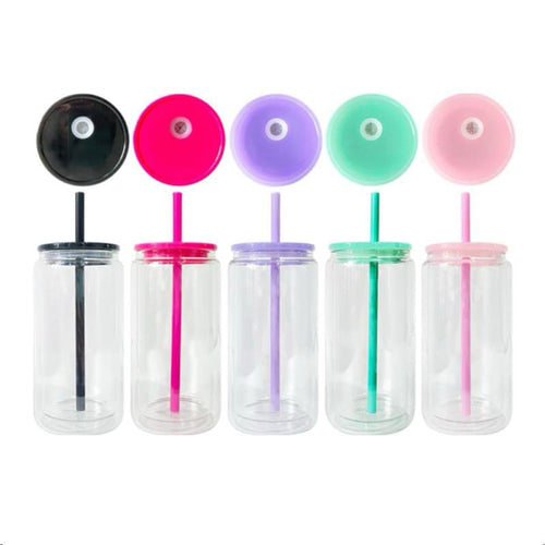12oz Acrylic Jelly Snowglobe Tumbler