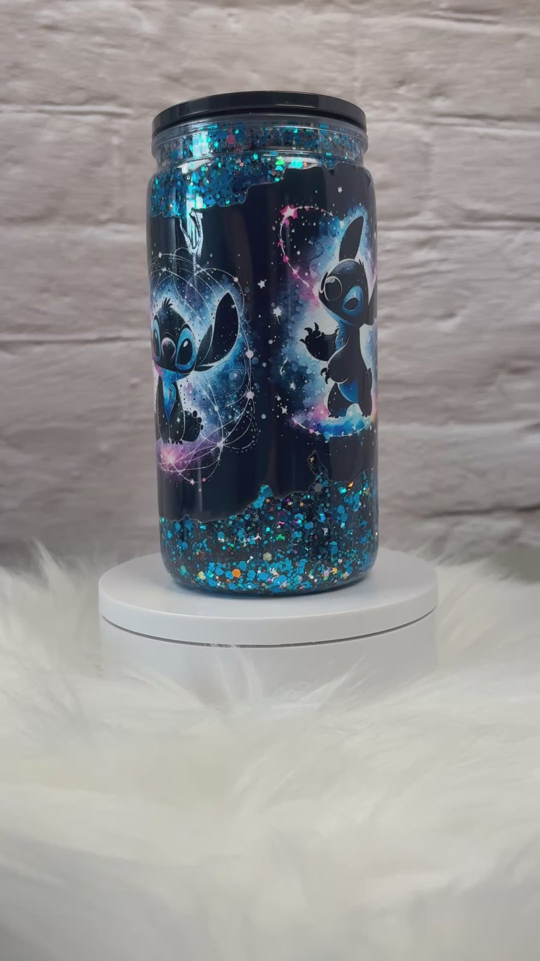 12oz Acrylic Snow Globe Fast Flow